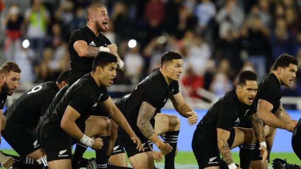 Not acceptable: The All Blacks repeatedly tackle higher than other tier-one nations.