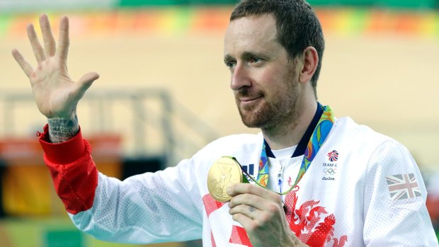 Back again: Bradley Wiggins is potentially viewing a return to the Olympics in a new sport.