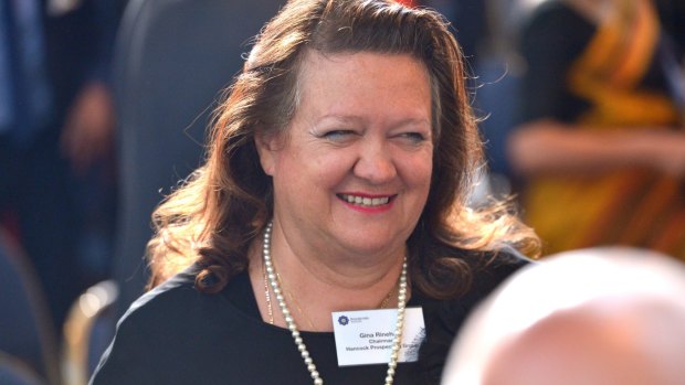 A contractor working at Gina Rinehart's mine site noticed an “unusual discoloration” inside a piece of fruit from the dining hall.