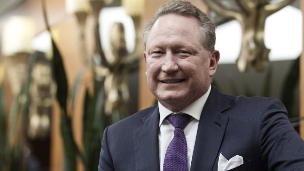 Fortescue chairman Andrew Forrest remains confident in the company he founded. 