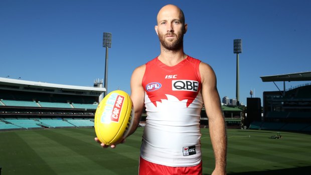 Comeback: Jarrad McVeigh has recovered from a groin injury to make the Swans squad for Sunday.