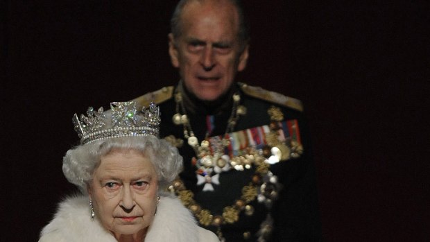 The Queen and Prince Phillip – he is not always in the background.