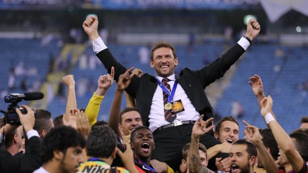In demand: Tony Popovic's stocks are high following the Wanderers' against-all-odds Asian Champions League triumph.