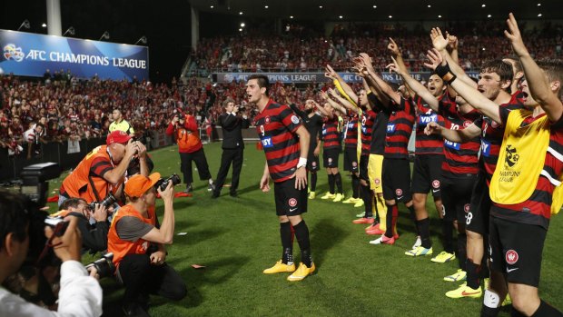 The Wanderers say fan support has fuelled their success.