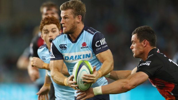 Central figure: Rob Horne is relishing playing inside Isarel Folau.