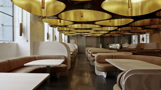 Something of the maritime: The Press Club redesign by March Studio.