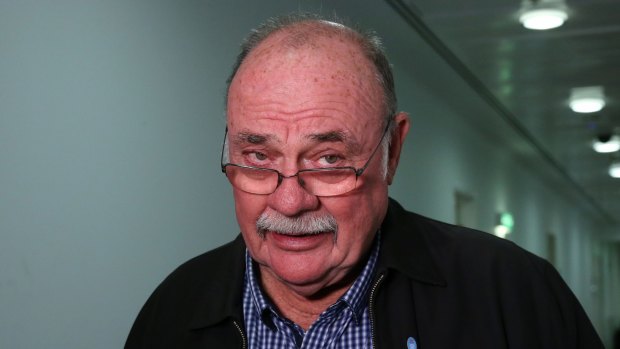 Warren Entsch at Parliament House in Canberra on Monday.