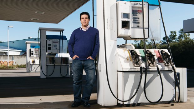 Emmanuel Stratiotis has been struggling to get information from the NSW Environment Protection Authority about the contamination levels at the petrol station site he owns, previously run by Woolworths. 