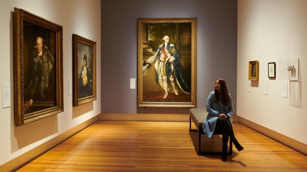 The Tudors to Windsors exhibition which runs until July 14 at the Bendigo Art Gallery.