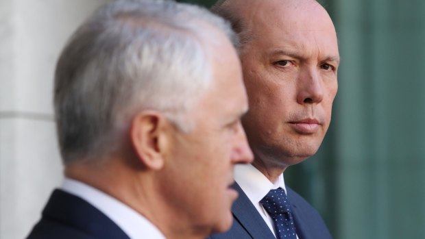 Senior minister Peter Dutton has assured jaded Liberal voters that both he and fellow leading conservative Mathias Cormann are key parts of Malcolm Turnbull's inner circle. 