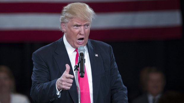 Republican presidential candidate Donald Trump said Russia would be "rewarded" for the emails.