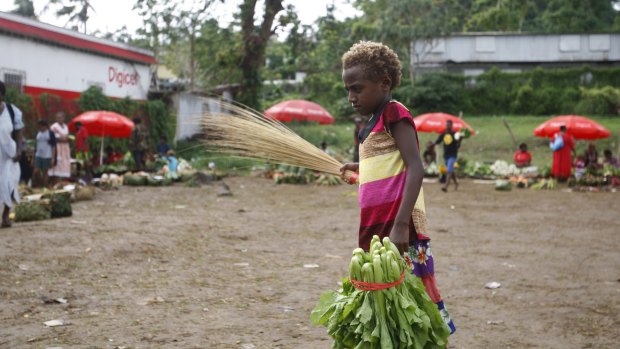 Many people in Vanuatu believe the nation is suffering the effects of climate change, including changes to crop seasons.