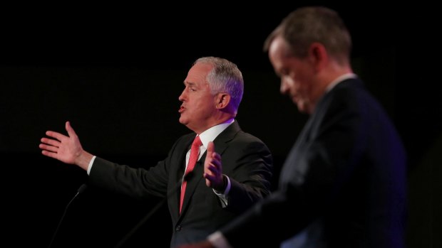 Prime Minister Malcolm Turnbull and Opposition Leader Bill Shorten.