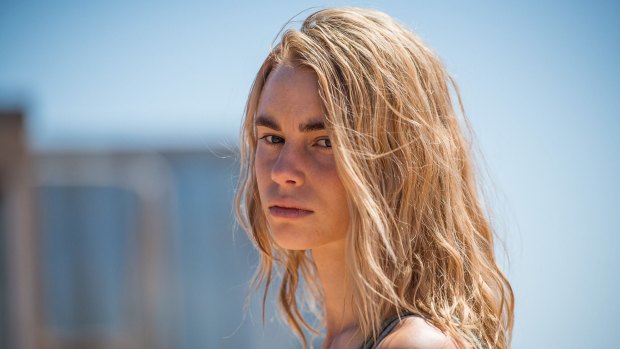 Lucy Fry as Eve in the Stan original Australian Series, <i>Wolf Creek</i>, which has been sold to the UK.