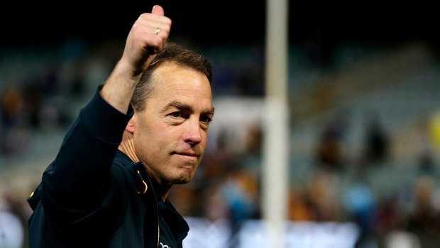 Alastair Clarkson says that the Hawks' injuries have been a blessing in disguise.
