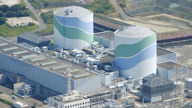 The No 1 reactor  is back on at Kyushu Electric Power's Sendai nuclear power station in Satsumasendai, Japan.
