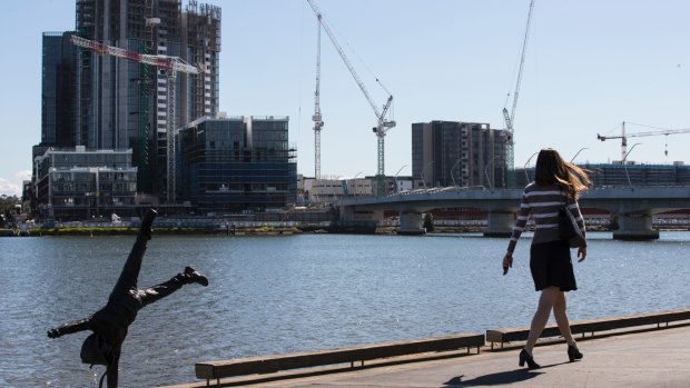 Residential populations are surging in suburbs along the Parramatta River.