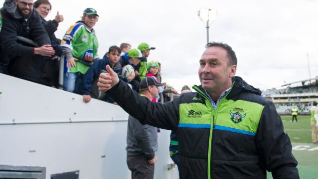 Raiders coach Ricky Stuart wants the referees to make sure their preliminary final contest is a match of skill not wrestling. 