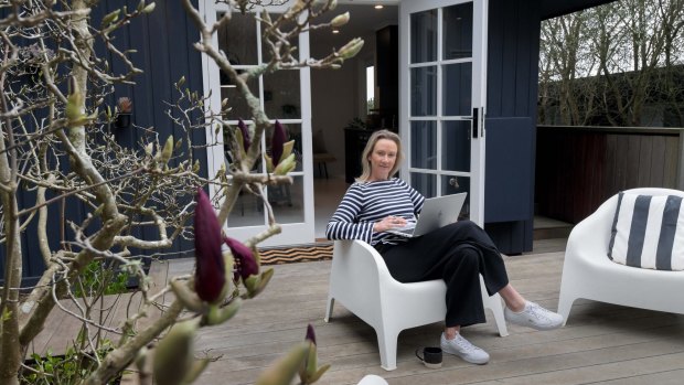 Kate Askew, owner of Nord House at Red Hill on the Mornington Peninsula. 