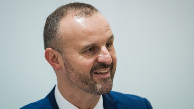 Chief Minister Andrew Barr said he was "over" the mainstream media and the "filter" of journalists. 