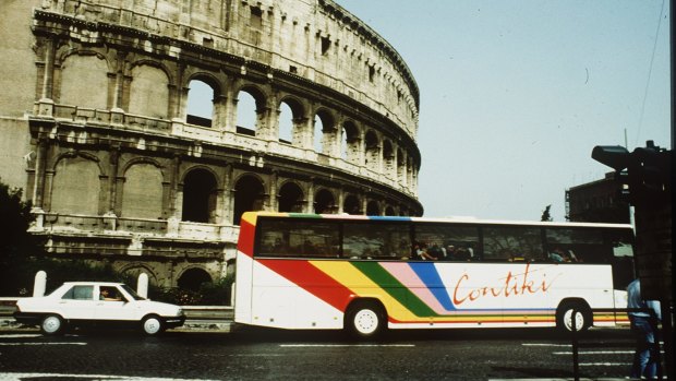 Children of the '80s who wanted to see Europe did so on a Contiki bus tour.