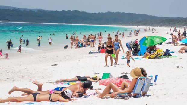 Hyams Beach has been touted as having the world's whitest sand for decades.