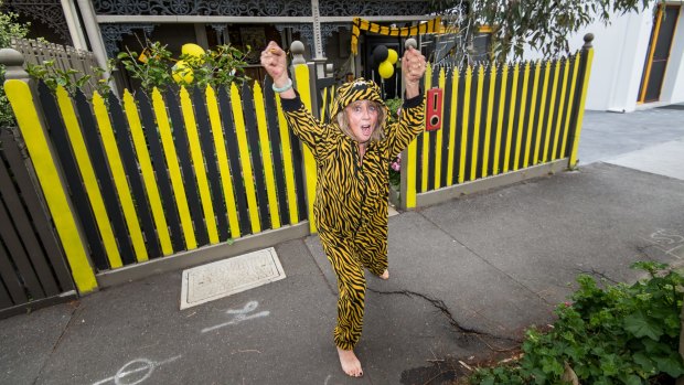 Richmond fanatic Jeanette Powell moved back to the suburb where her grandparents lived and she spent all her summers. 