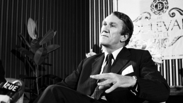 Former Liberal prime minister Malcolm Fraser.