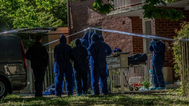 ACT policing believe dash cam and CCTV footage could help them catch two men who shot and killed a resident of this Watson unit block on November 3. 