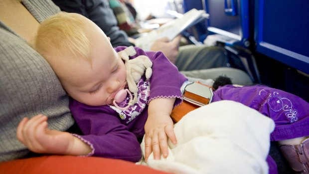 Parents and babies have a right to fly on planes.