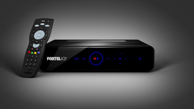 Foxtel's iQ3 video recording device.