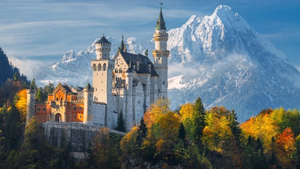 Neuschwanstein is the epitome of a fantasy castle.