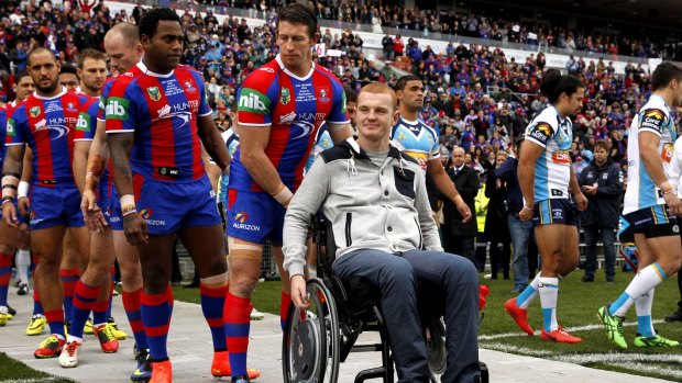 Compensation claim: Alex McKinnon has reportedly launched a legal claim against the NRL and Melbourne Storm's Jordan McLean.