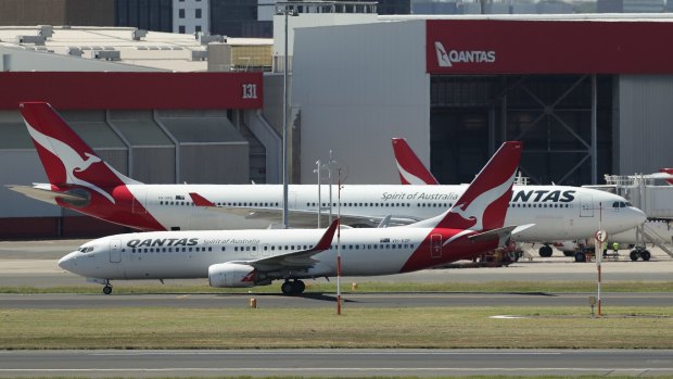 Most of Qantas' aircraft will be held at city airports for the time being.