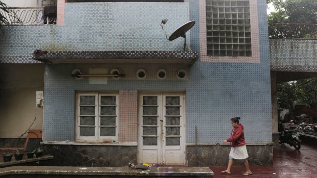 Former Soviet townhouse from the mid-1950s in Kebayoran Baru, Jakarta.