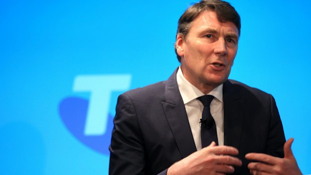 Challenging the naysayers: Telstra chief David Thodey.