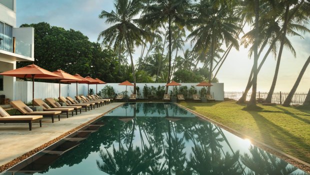KK Beach Hotel & Club, Sri Lanka features expansive views along the southern coastline.