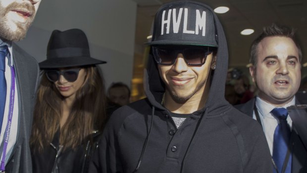 Centre of attention: Lewis Hamilton arrives back in London this week after his World Championship win.