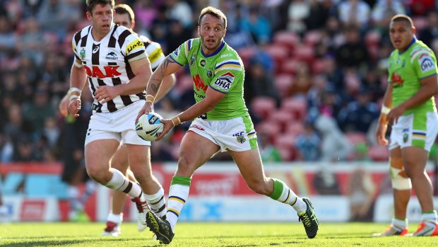 Hooker Josh Hodgson has been a terrific signing for the Raiders this season.