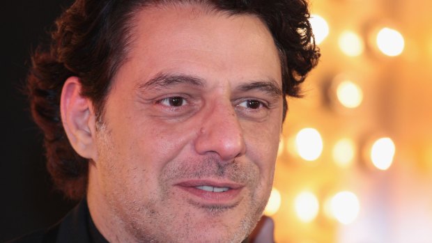 Brush with the law ... Vince Colosimo. 
