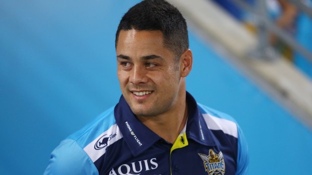 Jarryd Hayne appears to have fallen out of favour.