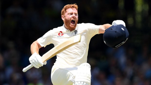 Jonny Bairstow scored a stirring hundred before being dismissed by Mitch Starc.
