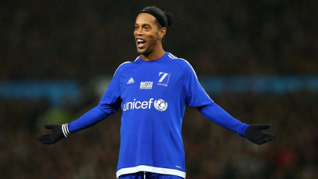 In decline: Five A-League clubs passed on the chance to sign former Brazil star Ronaldinho.