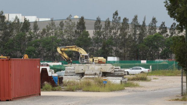 The former James Hardie site in Camellia, pictured here in 2012.