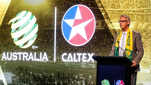 Massive injection: Football Federation Australia CEO David Gallop. 