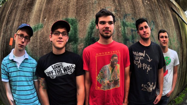 Pennsylvania alt-rockers Balance and Composure, whose Sydney gig has plenty of great support acts.