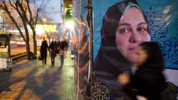 A number of female candidates were among early victors in the Iranian election.