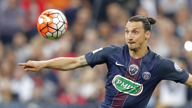 United bound: Zlatan Ibrahimovic is reportedly heading to Old Trafford.