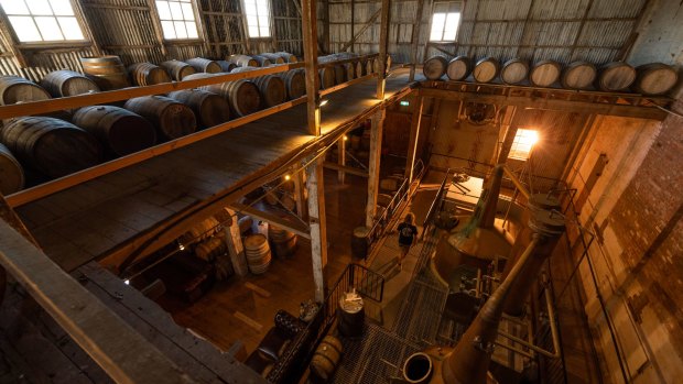 Corowa Distilling Co is located in a converted flour mill.
