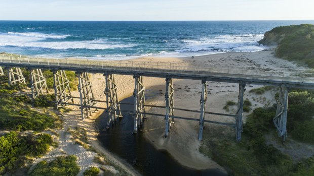 The Bass Coast Rail Trail.